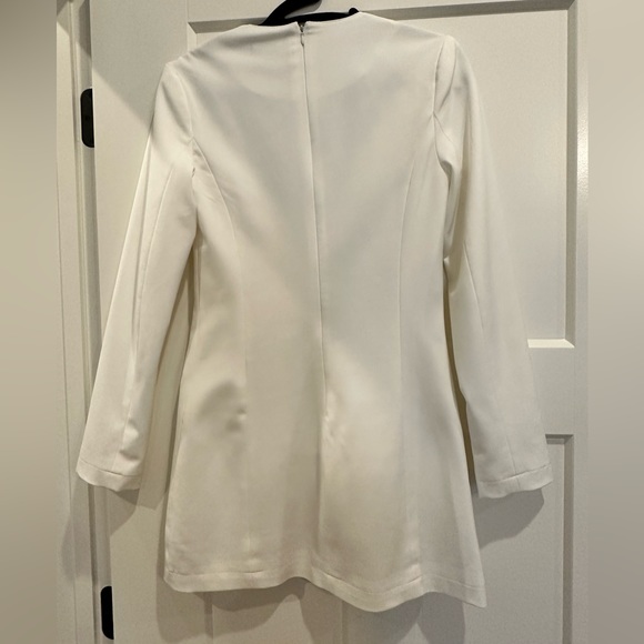 White Blazer Dress - Picture 2 of 3
